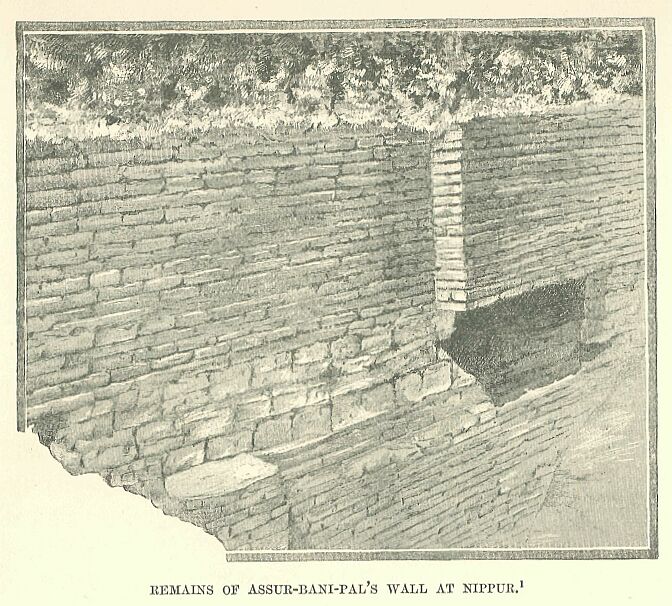 294.jpg Remains of Assur-bani-pal's Wall at Nippur 
